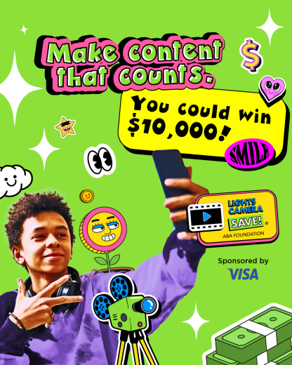 lights camera save ABA Foundation contest